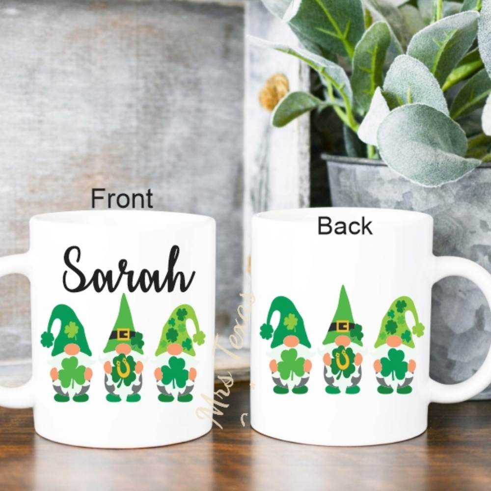 Personalized St. Patricks Day Mug